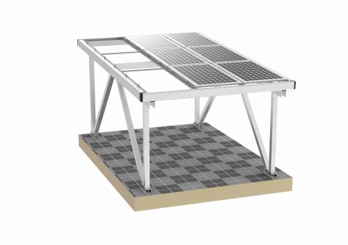 Aluminum Solar Carport Mounting System